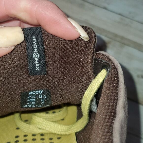 Men’s Ecco Biom Natural Motion Casual Brown Suede Leather Shoes Size Eu 40 US 7½ - Picture 8 of 10